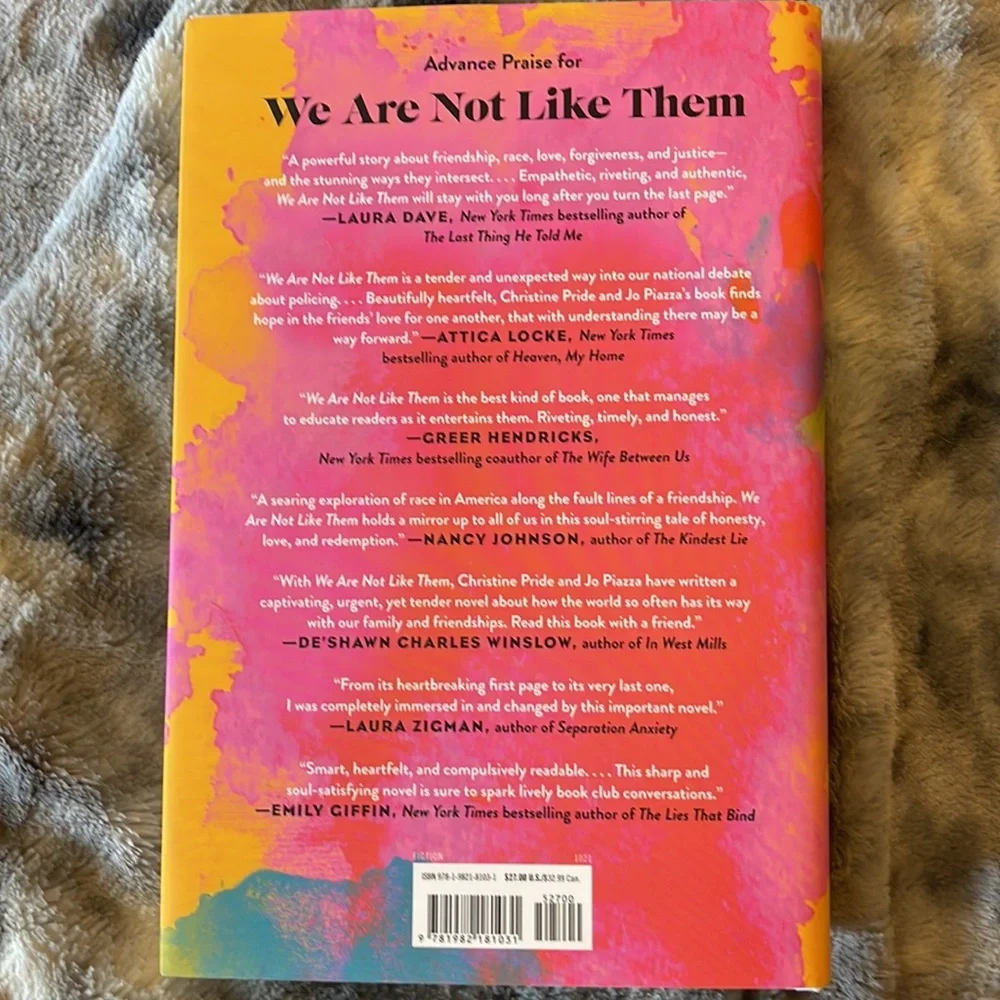Book- We Are Not Like Them by Christine Pride and Jo Piazza - Picture 2 of 4